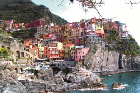 Toskánsko a Cinque Terre - letecky