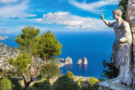 Kampánia a čarovný ostrov Capri