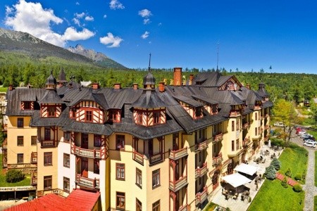 Slovensko Vysoké Tatry Grandhotel Starý Smokovec 4 denní pobyt Snídaně Vlastní říjen 2024 ( 1/10/24- 4/10/24)