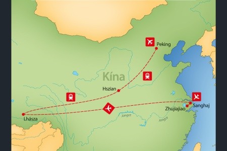 Tibet és Kína körutazás 14 nap / 11 éj