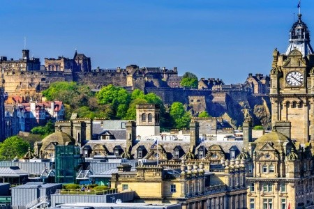 Edinburgh-I Városlátogatás