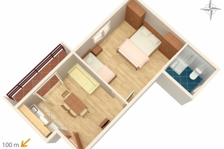 Apartmány 3298-537 - 45