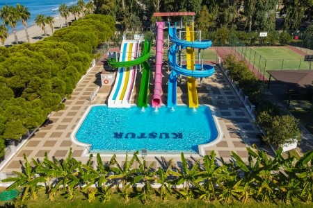 Turecko Kusadasi Kustur Club Holiday Village 9 dňový pobyt Ultra All inclusive Letecky Letisko: Viedeň June 2026 (27/06/26- 5/07/26)