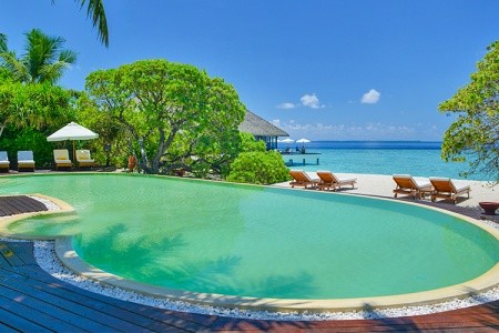 Maldivy  Adaaran Select Meedhupparu 8 dňový pobyt All Inclusive Letecky Letisko: Praha April 2026 (23/04/26-30/04/26)