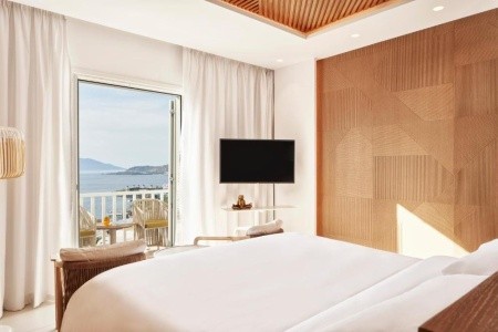 Grécko Mykonos Myconian Korali Relais And Chateaux 15 dňový pobyt Polpenzia Letecky Letisko: Viedeň September 2026 (14/09/26-28/09/26)