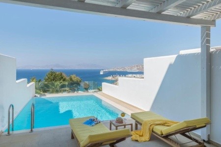 Grécko Mykonos Myconian Korali Relais And Chateaux 15 dňový pobyt Polpenzia Letecky Letisko: Viedeň September 2026 (14/09/26-28/09/26)