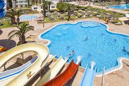 Tunisko Hammamet Splashworld Venus Beach 11 dňový pobyt All Inclusive Letecky Letisko: Praha July 2026 (22/07/26- 1/08/26)