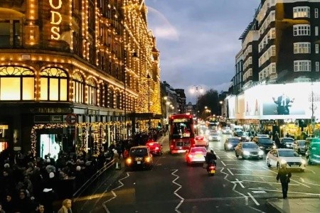 London karácsonyi fényben - 2