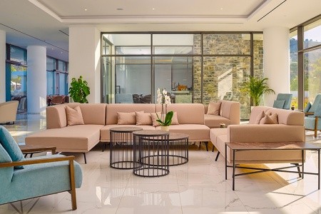 Grécko Rodos Lindos Grand Resort & Spa 11 dňový pobyt Polpenzia Letecky Letisko: Praha June 2026 (24/06/26- 4/07/26)