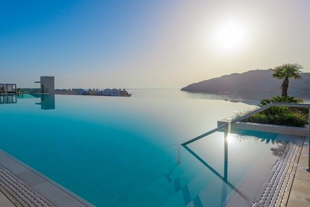 Grécko Rodos Lindos Grand Resort & Spa 11 dňový pobyt Polpenzia Letecky Letisko: Praha June 2026 (24/06/26- 4/07/26)