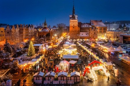 Advent v polském Gdaňsku