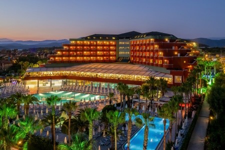 Turecko Turecká riviéra Delphin Deluxe Resort 4 dňový pobyt Ultra All inclusive Letecky Letisko: Praha August 2026 ( 6/08/26- 9/08/26)