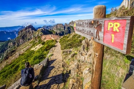 Madeira - turistika přes levády až k oceánu, odlet z Prahy - 7