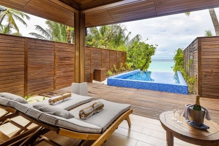 Maldivy Atol Ari Lily Beach Resort & Spa 12 dňový pobyt Ultra All inclusive Letecky Letisko: Viedeň June 2026 (21/06/26- 2/07/26)