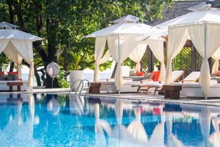 Maldivy Atol Ari Lily Beach Resort & Spa 12 dňový pobyt Ultra All inclusive Letecky Letisko: Viedeň June 2026 (21/06/26- 2/07/26)