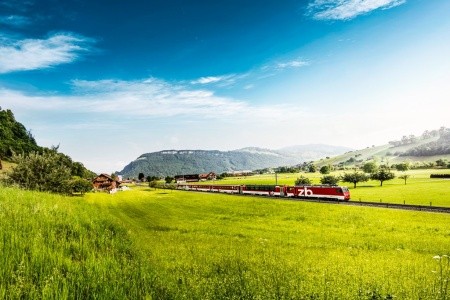 Srdce Švýcarska vlakem s TOP lanovkami v ceně - 37