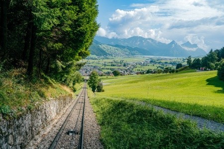 Srdce Švýcarska vlakem s TOP lanovkami v ceně - 41