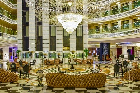 Turecko Antalya Delphin Imperial 12 dňový pobyt Ultra All inclusive Letecky Letisko: Praha July 2026 ( 4/07/26-15/07/26)