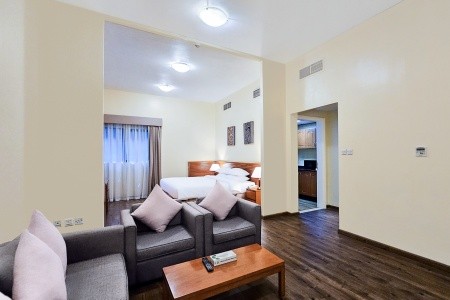 Spojené arabské emiráty Ajman Ramada Hotel & Suites By Wyndham Ajman (Ex Landmark Suites) 8 dňový pobyt All Inclusive Letecky Letisko: Praha June 2026 (18/06/26-25/06/26)