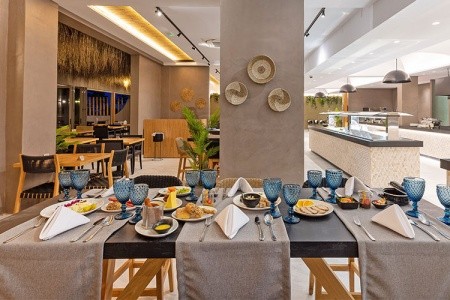 Grécko Kréta Eliros Mare Beachfront Poem 15 dňový pobyt Polpenzia Letecky Letisko: Praha July 2026 (18/07/26- 1/08/26)