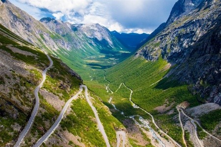 ZLATÁ CESTA SEVERU A SRDCE NORSKÝCH FJORDŮ