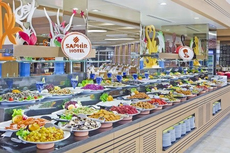 Turecko Alanya Saphir Hotel & Villas 10 dňový pobyt Ultra All inclusive Letecky Letisko: Praha September 2026 ( 3/09/26-12/09/26)