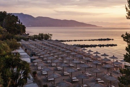 Grécko Korfu Kontokali Bay Resort & Spa 16 dňový pobyt Polpenzia Letecky Letisko: Praha July 2026 (24/07/26- 8/08/26)