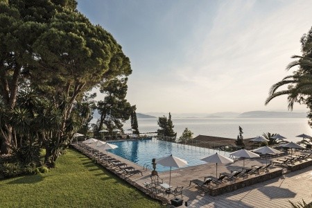 Grécko Korfu Kontokali Bay Resort & Spa 16 dňový pobyt Polpenzia Letecky Letisko: Praha July 2026 (24/07/26- 8/08/26)