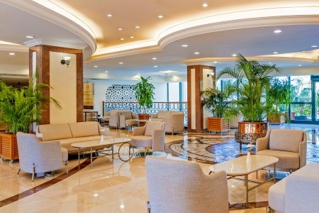 Turecko Side Miramare Queen & Beach 9 dňový pobyt Ultra All inclusive Letecky Letisko: Praha July 2026 (29/07/26- 6/08/26)