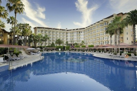 Turecko Side Miramare Queen & Beach 9 dňový pobyt Ultra All inclusive Letecky Letisko: Praha July 2026 (29/07/26- 6/08/26)