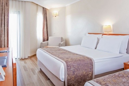 Turecko Side Miramare Queen & Beach 9 dňový pobyt Ultra All inclusive Letecky Letisko: Praha July 2026 (29/07/26- 6/08/26)