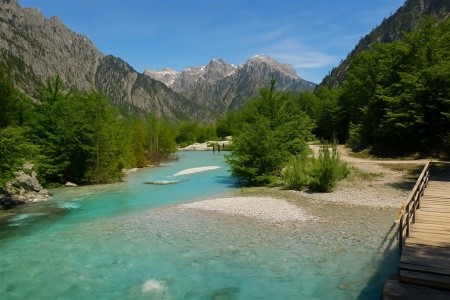 ALBÁNIE - ALBÁNSKÉ ALPY A MOŘE -  LETECKY - 1