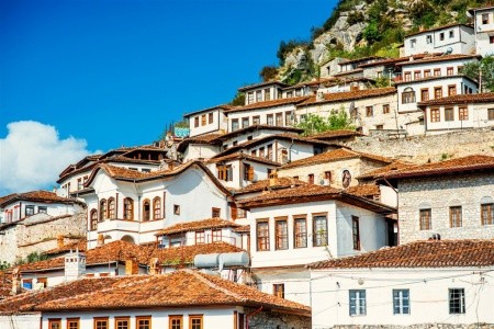 ALBÁNIE - ALBÁNSKÉ ALPY A MOŘE -  LETECKY - 3