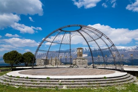 ALBÁNIE - ALBÁNSKÉ ALPY A MOŘE -  LETECKY - 10