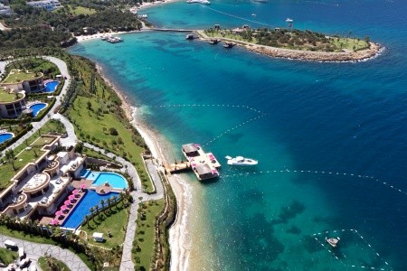 Turecko Bodrum The Plaza Bodrum 15 dňový pobyt All Inclusive Letecky Letisko: Praha August 2026 (25/08/26- 8/09/26)