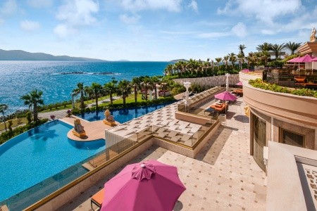 Turecko Bodrum The Plaza Bodrum 15 dňový pobyt All Inclusive Letecky Letisko: Praha August 2026 (25/08/26- 8/09/26)
