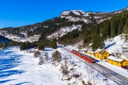Zimní krajinou fjordů z Osla do Bergenu - 4