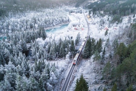 Zimní krajinou fjordů z Osla do Bergenu - 6