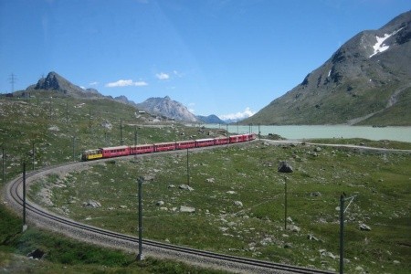 Švýcarské železnice UNESCO a zubačka na Monte Generoso - 8