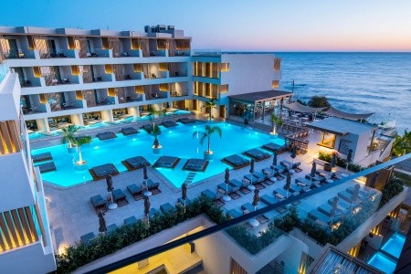 Grécko Kréta Akasha Beach & Spa 14 dňový pobyt Polpenzia Letecky Letisko: Praha July 2026 (11/07/26-24/07/26)