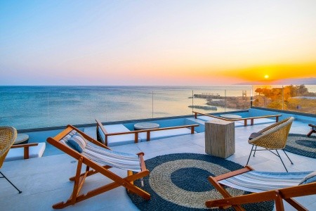 Grécko Kréta Akasha Beach & Spa 14 dňový pobyt Polpenzia Letecky Letisko: Praha July 2026 (11/07/26-24/07/26)