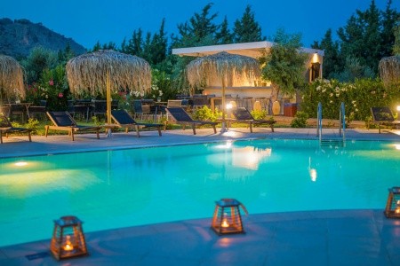 Grécko Rodos Lindos Breeze Beach 13 dňový pobyt All Inclusive Letecky Letisko: Praha August 2026 ( 5/08/26-17/08/26)