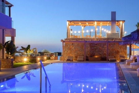 Grécko Kréta High Beach White 9 dňový pobyt Polpenzia Letecky Letisko: Praha July 2026 (26/07/26- 3/08/26)