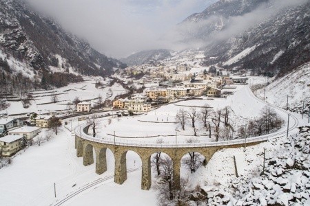 Zasněžené Alpy trasou Bernina a Glacier Expressu - 5