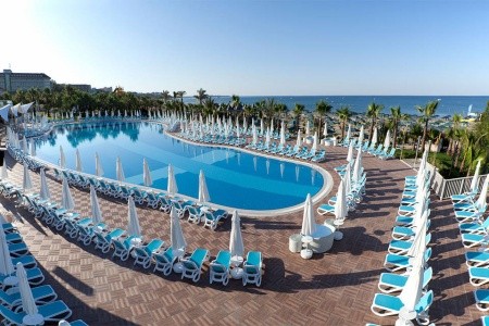 Turecko Side Paloma Oceana Resort 7 dňový pobyt Ultra All inclusive Letecky Letisko: Praha August 2026 ( 4/08/26-10/08/26)
