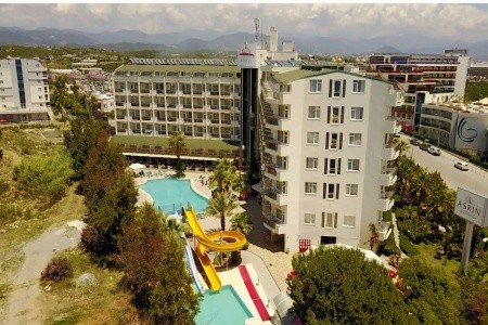 Turecko Alanya Asrin Beach 7 dňový pobyt All Inclusive Letecky Letisko: Praha August 2026 ( 3/08/26- 9/08/26)
