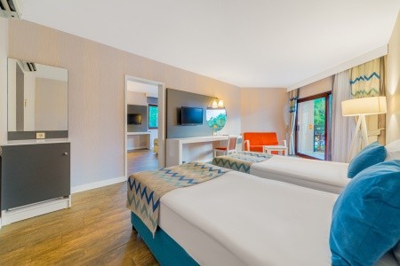 Turecko Alanya Justiniano Club Park Conti 6 dňový pobyt All Inclusive Letecky Letisko: Praha July 2026 ( 6/07/26-11/07/26)