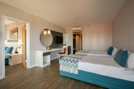 Turecko Alanya Justiniano Club Park Conti 6 dňový pobyt All Inclusive Letecky Letisko: Praha July 2026 ( 6/07/26-11/07/26)