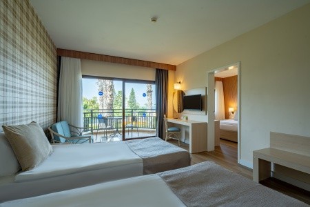 Turecko Alanya Justiniano Club Park Conti 6 dňový pobyt All Inclusive Letecky Letisko: Praha July 2026 ( 6/07/26-11/07/26)