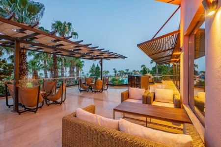 Turecko Alanya Justiniano Club Park Conti 6 dňový pobyt All Inclusive Letecky Letisko: Praha July 2026 ( 6/07/26-11/07/26)